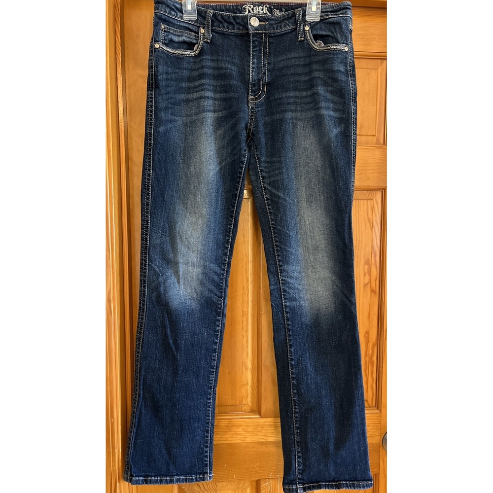 Rock 47 By Wrangler Embellished Women's Jeans Sz? See Pics
